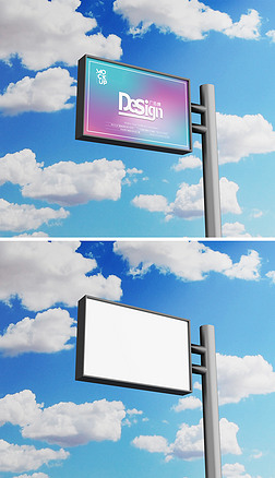 Array格式样机素材图片 广告牌设计中的全方位解决方案
